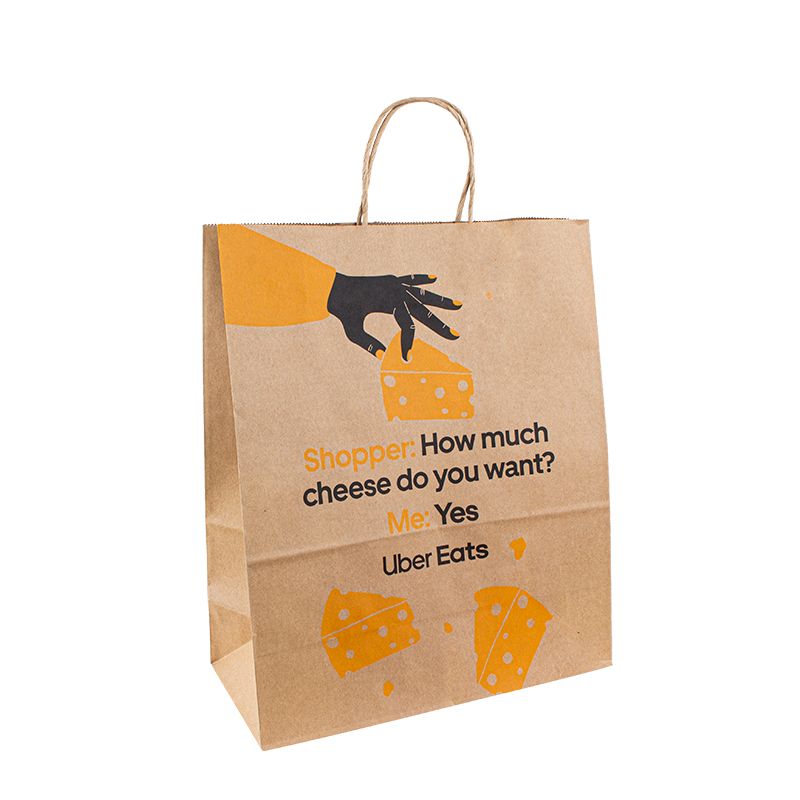 designérský papírový sáček kraft Premium Paper Bags Logo Hand Kraft Paper Bag China Brown Kraft Paper Bags