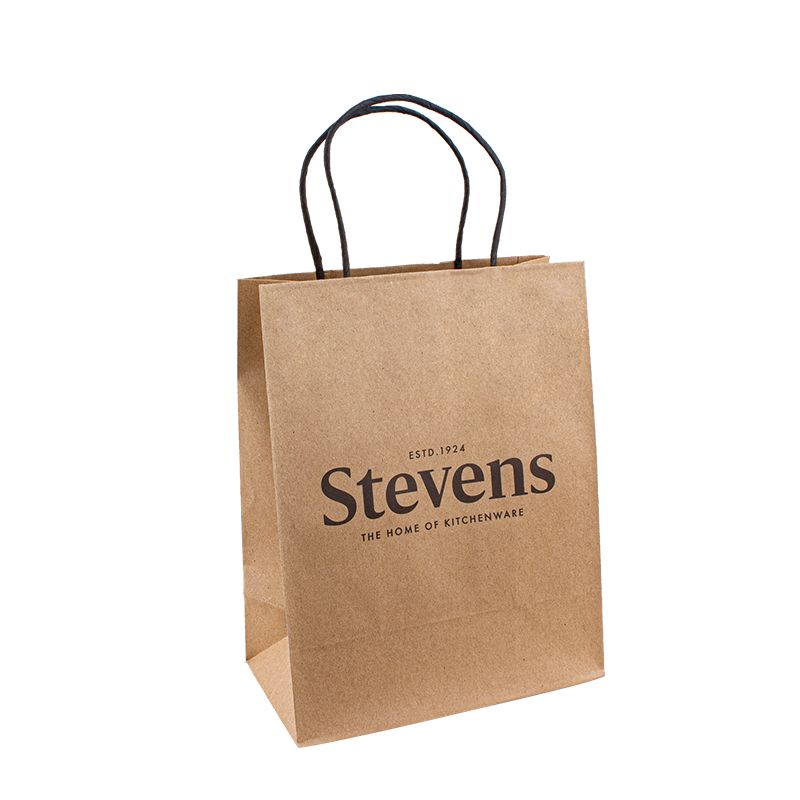 Brown Kraft Paper Bags for Food Suckeaway Craft rukojeť papírový taškana rukojeť papírový sáček